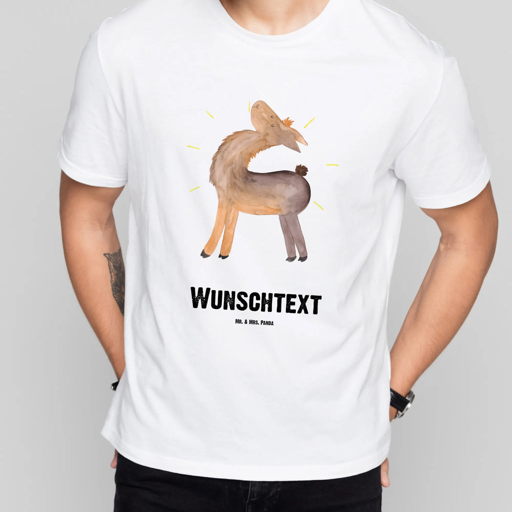 Personalisiertes T-Shirt Lama stolz T-Shirt Personalisiert, T-Shirt mit Namen, Wunschtext, T-Shirt mit Aufruck, Bedrucken, Alpaka, Lama, Außenseiter, Beste Freundin, Stolz, Freundin, Anders, Familie, Kumpel, Hippie, Freundinnen, Family, Neustart, Lamas