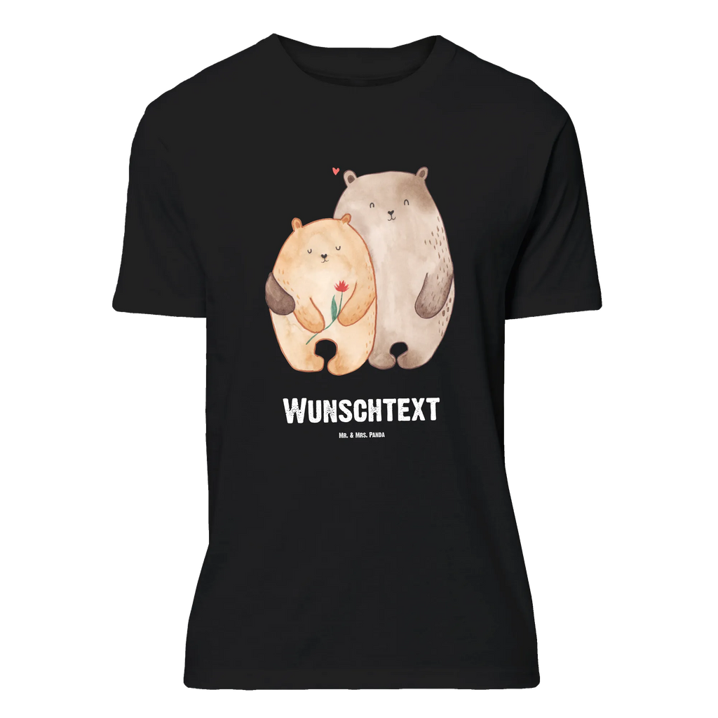 Personalised T-Shirt Bears in love Wunschtext, T-Shirt mit Aufruck, T-Shirt mit Namen, T-Shirt Personalisiert, Bedrucken, Freund, Jahrestag, Verlobung, Partner, Ehemann, Ehefrau, Freundin, Liebesgeschenk, Liebe, Heiraten, Heiratsantrag, Hocheitstag, Verheiratet, Bärchen, Bär, Hochzeitstag, Liebesbeweis, Geschenk Freundin, Verlobt, Bären, Geschenk Hochzeit, Geschenk Freund, Verliebt