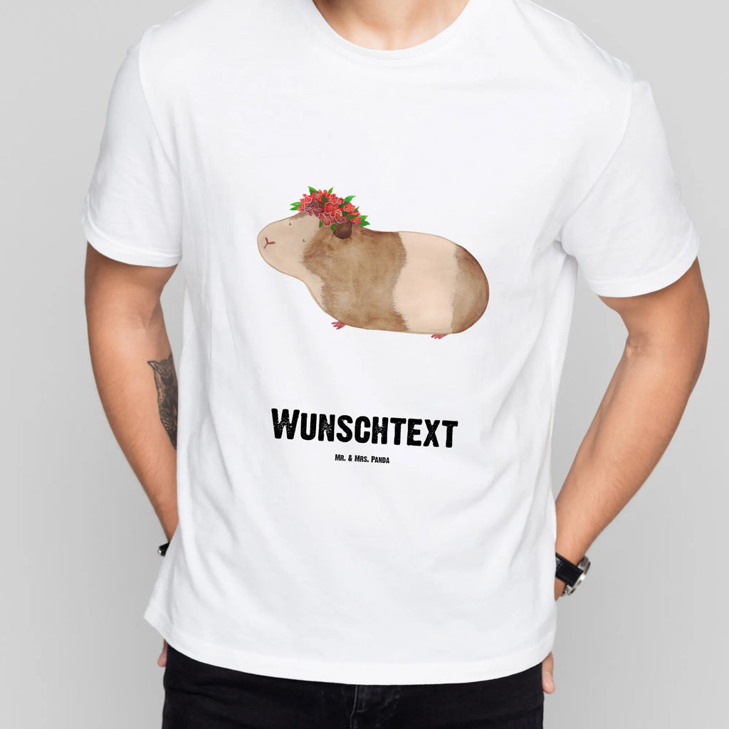 Rozmiar L Personalizowana koszulka świnka morska mądrość T-Shirt mit Aufruck, Bedrucken, Wunschtext, T-Shirt mit Namen, T-Shirt Personalisiert, Lustige Sprüche, Gute Laune, Tiere, Tiermotive, Meerie, Realität, Blumenkind, Meerschweinchen, Wunder, Spruch, Weisheit, Wunderland, Meeries, Motivation