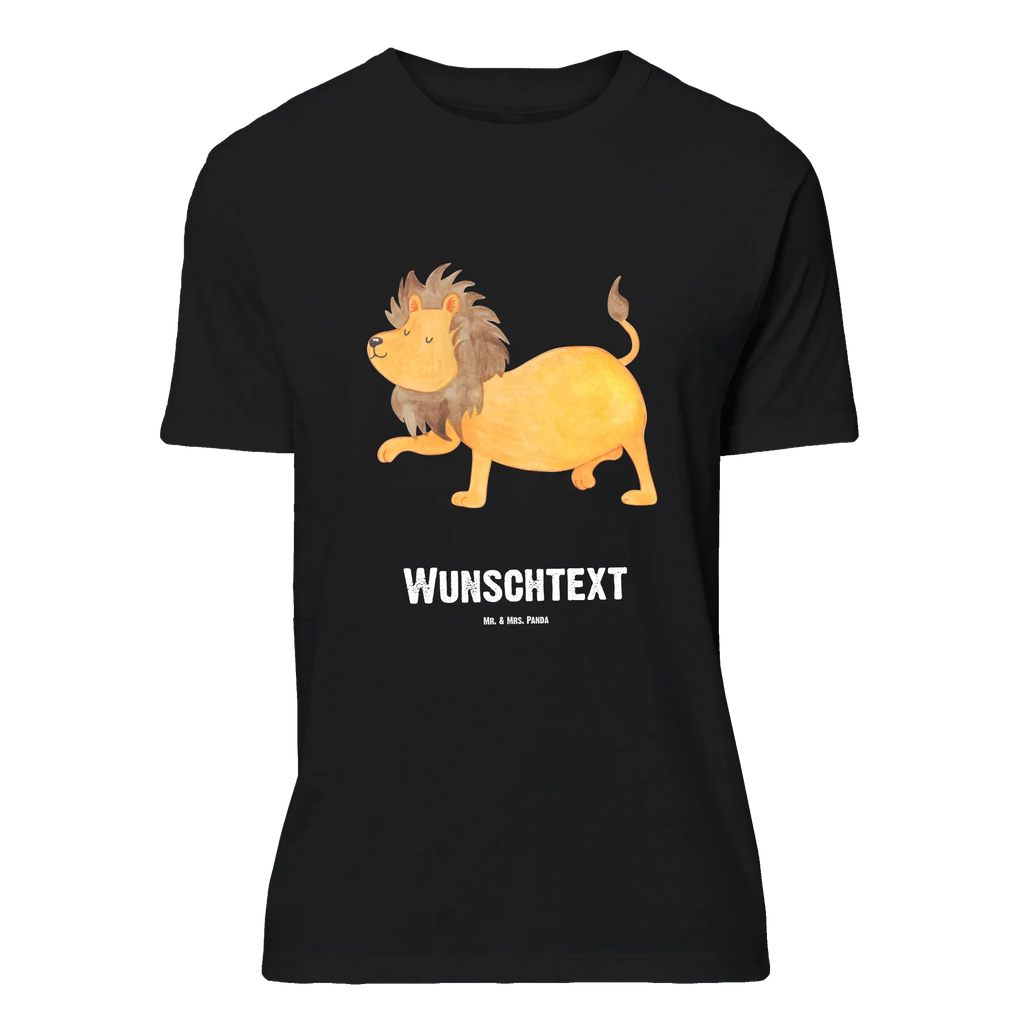 Personalised T-Shirt Star sign Lion T-Shirt Personalisiert, T-Shirt mit Aufruck, Wunschtext, T-Shirt mit Namen, Bedrucken, Astrologie, Aszendent, Tierkreiszeichen, Horoskop, Sternzeichen, Geschenk August, Löwe Geschenk, Geburtstag Juli, Geburtstag August, König Der Tiere, Geschenk Juli, Löwe Sternzeichen