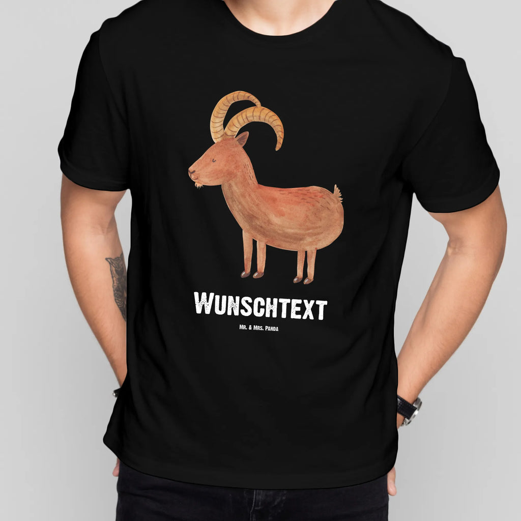 Personalisiertes T-Shirt Sternzeichen Steinbock Wunschtext, T-Shirt Personalisiert, T-Shirt mit Aufruck, Frauen, T-Shirt mit Namen, Männer, Bedrucken, Tierkreiszeichen, Sternzeichen, Horoskop, Astrologie, Aszendent, Geschenk Dezember, Steinböcke, Geburtstag Dezember, Steinbock Geschenk, Bock, Geburtstag Januar, Steinbock Sternzeichen, Geschenk Januar, Ziege