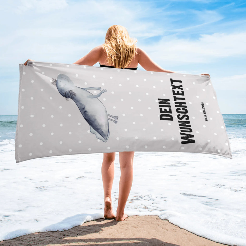 Hand towel with name axolotl To swim embroidered towel, towel with name, sauna towel with name, custom towel, custom bathroom towel, luxury personalized towels, personalized bath towel, monogrammed bath towel, custom print towel, towel gift, Axolotl, Axelotl, marine animals, Mexican walking fish, salamander, problem, axolot, motivation, problems, tail, amphibians, solutions