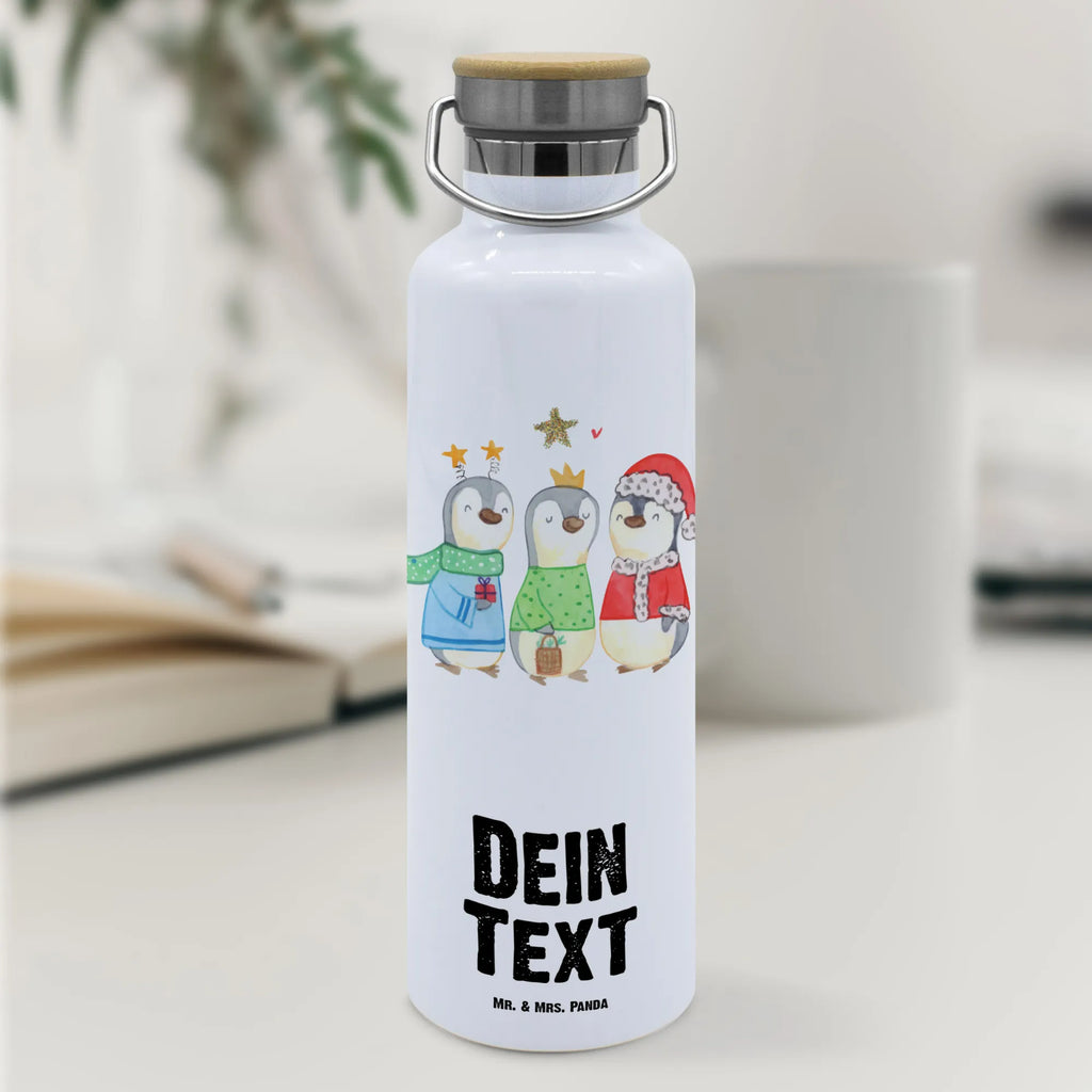 Personalised drinks bottle wintertime Holy Three Kings Winter, Christmas, Christmas time, snow, Christmas present, Christmas Eve, Santa Claus, Epiphany, Christmas days