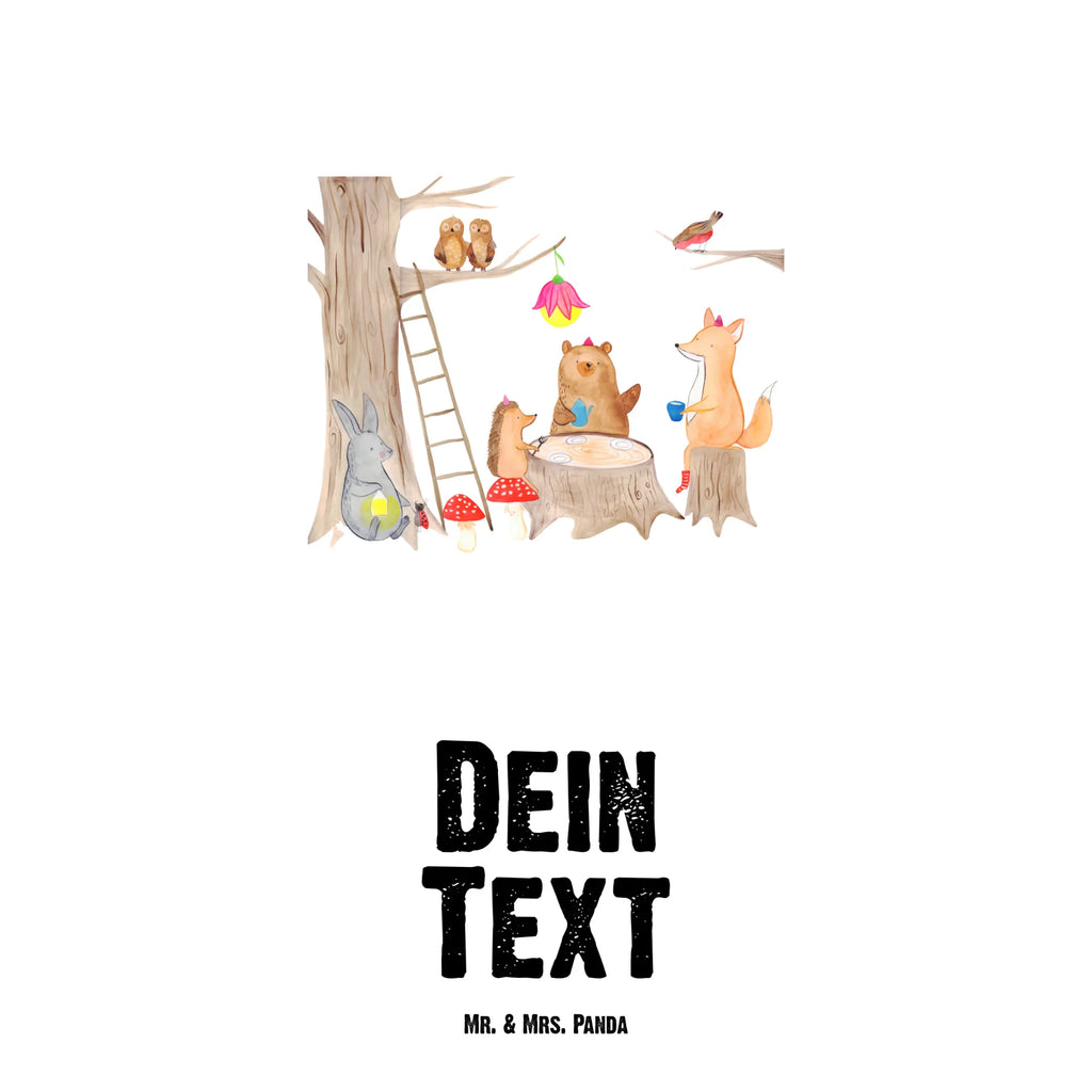 Personalizowana butelka na wodę zwierzęta leśne piknik Motywy zwierzęce, dobra energia, zabawne powiedzonka, zwierzęta