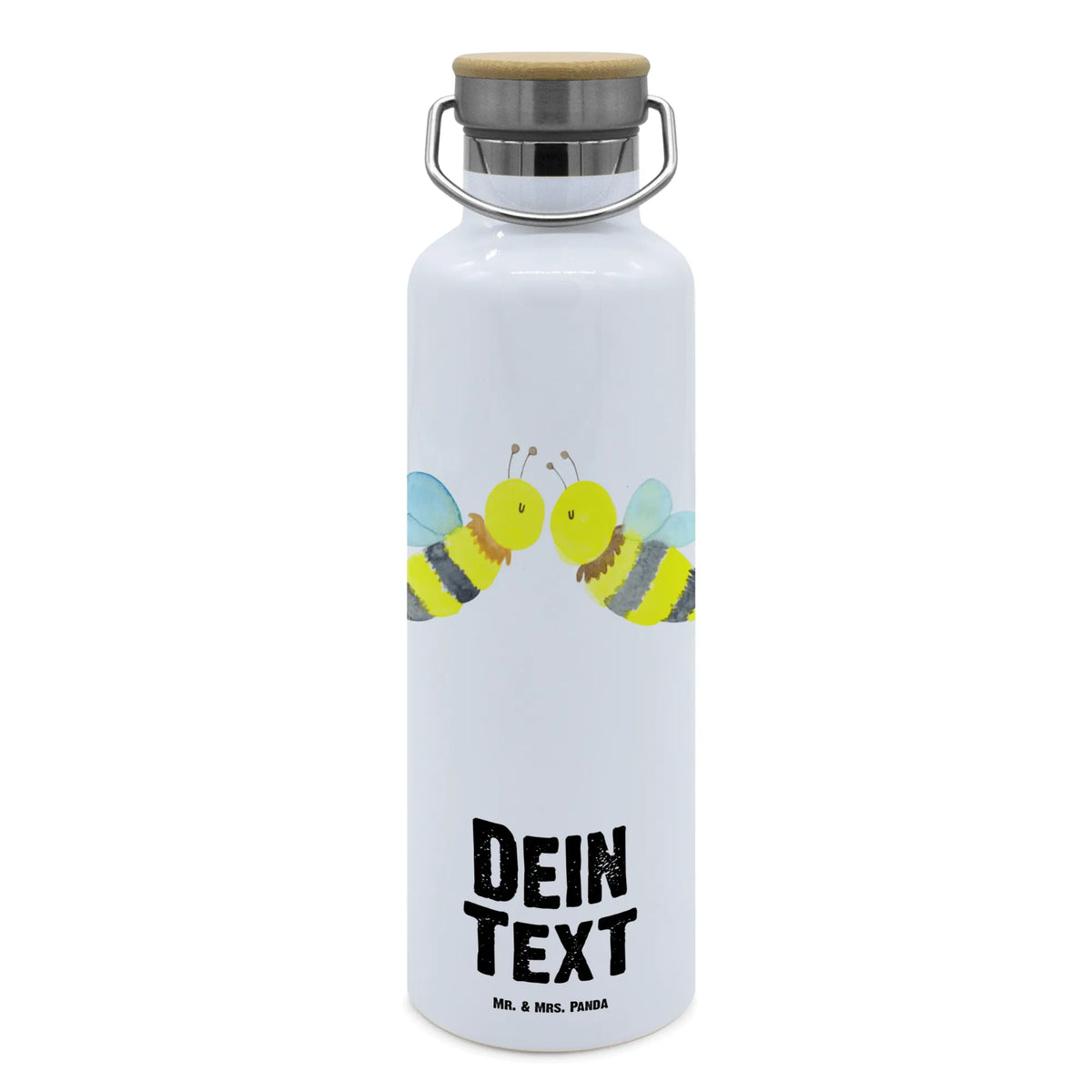 Personalised drinks bottle bee Love Bee, wasp, bumblebee
