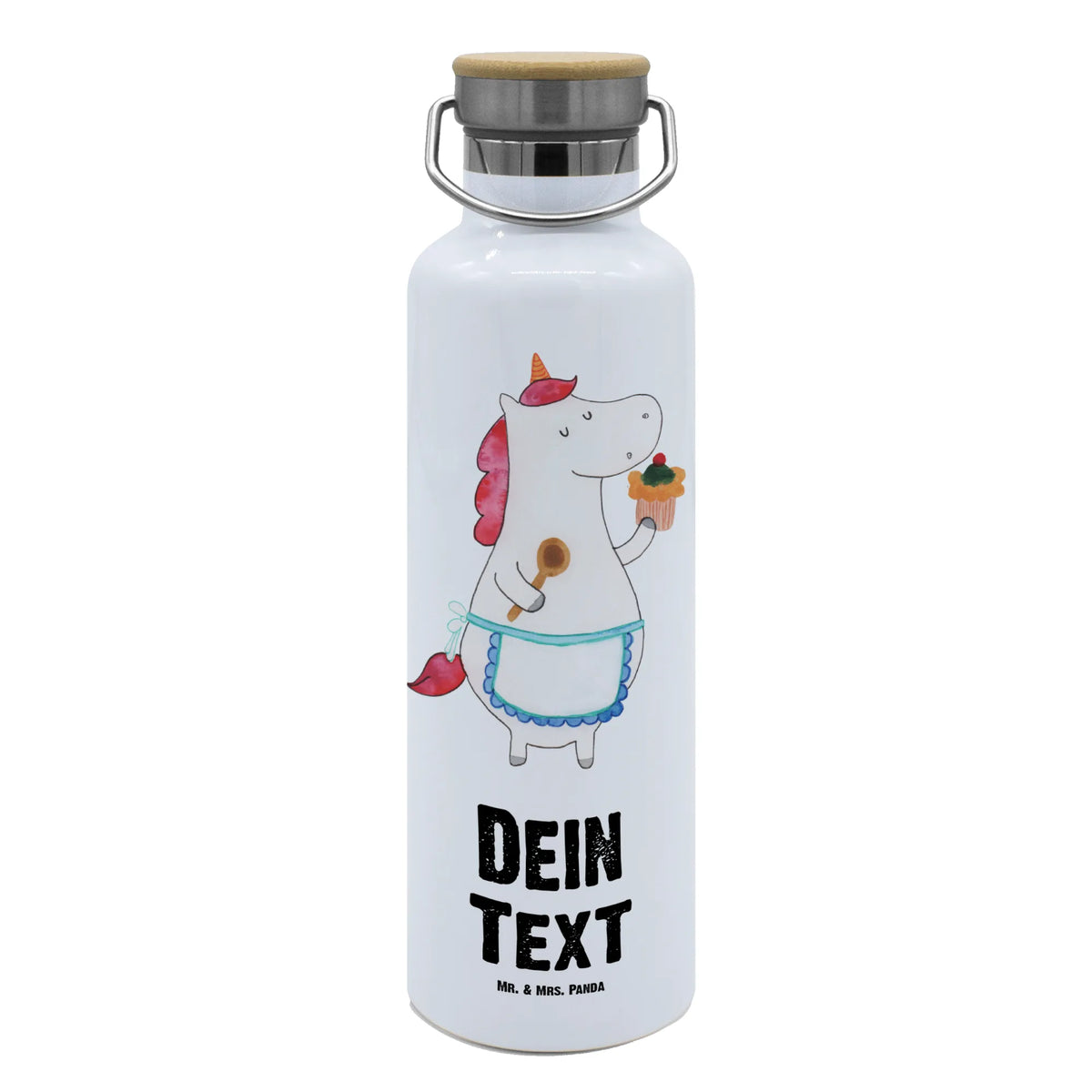 Personalised drinks bottle unicorn Kitchen unicorn, unicorns, baker present, bake, dreamer, pie, Baker gift, Unicorn, cook, dreaming, muffin, cake, hobby cook, motivation