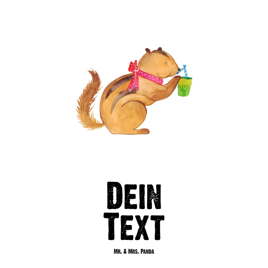 Personalizowana butelka na wodę wiewiórka Smoothie Motywy zwierzęce, dobra energia, zabawne powiedzonka, zwierzęta