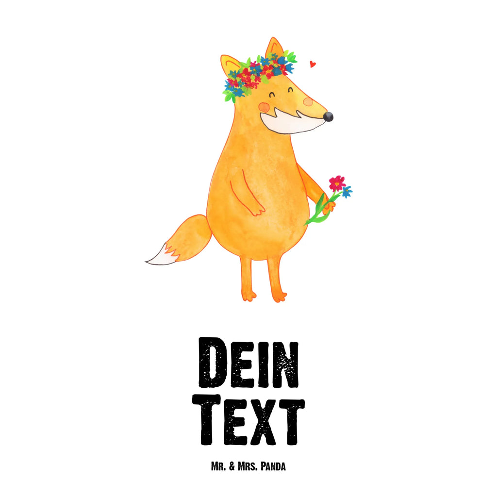 Personalised drinks bottle Fox Flower fox, foxes, forest wildlife, clever as a fox, animal lover, fox girl, proof of love, girlfriends, love, self-love, flower, me, joy, flowers, girlfriend, flower girl, motivation