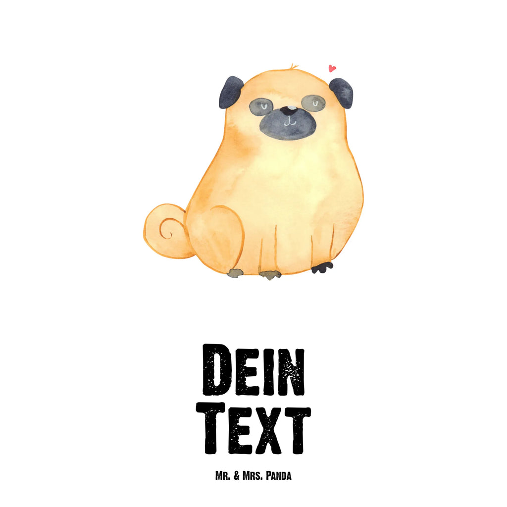 Personalizowana butelka na wodę Mops Pies, motyw psa, zwierzę domowe, rasa psa, miłośnik zwierząt, właściciel psa, powiedzenia