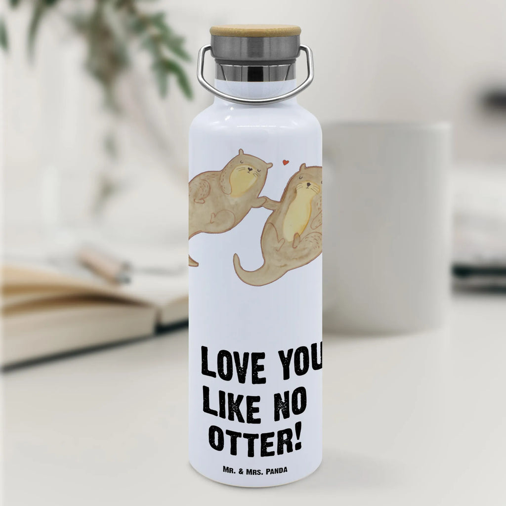 Drinks bottle otter holding hands otter, marten, sea otter, European otter, water mammal, aquatic animal, baby otter, predator, water, otter gifts, animal lover, gift ideas for animal lovers, animal, mammal, water animal, gifts for people in love, Otter Sea Otter Lake Otter