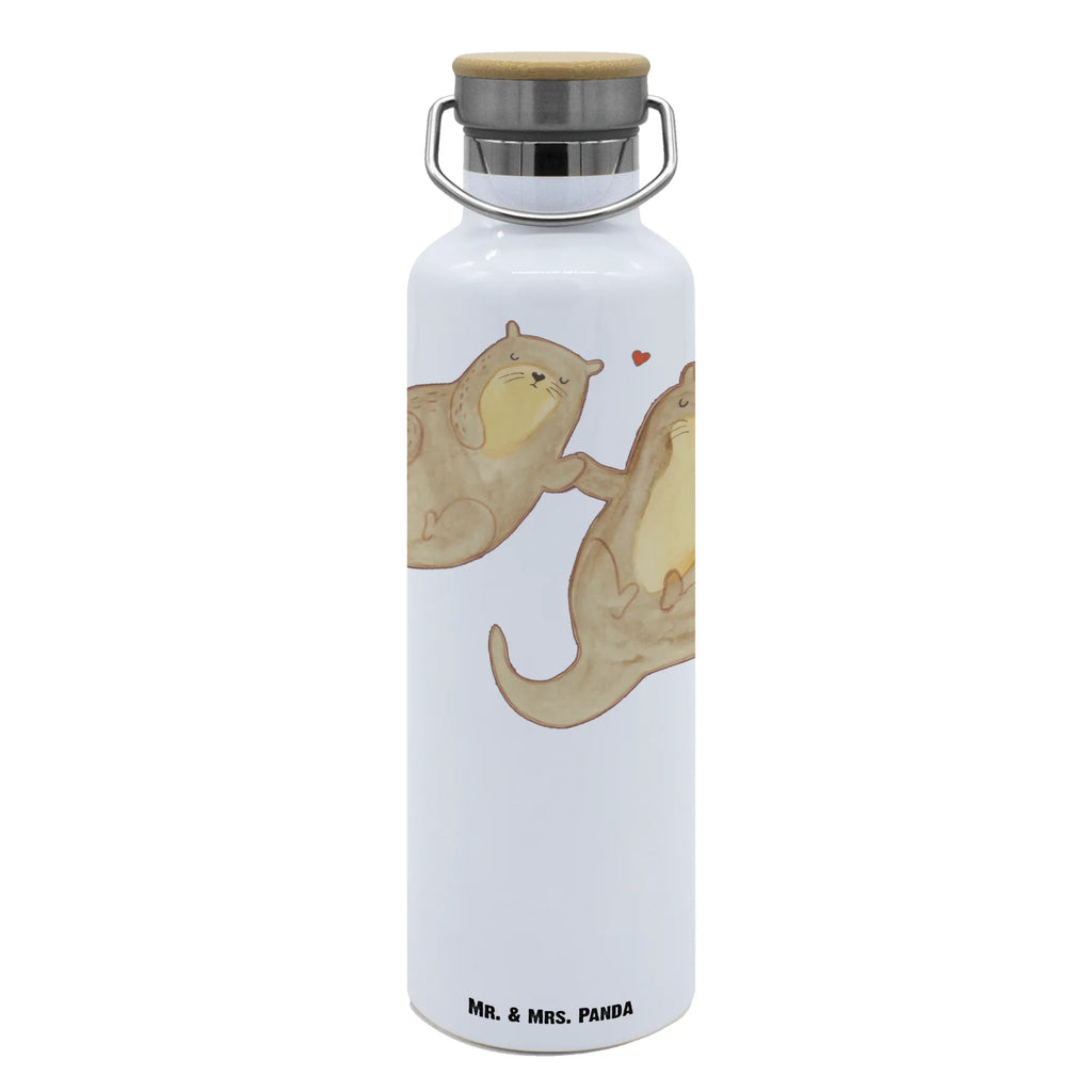 Drinks bottle otter holding hands otter, marten, sea otter, European otter, water mammal, aquatic animal, baby otter, predator, water, otter gifts, animal lover, gift ideas for animal lovers, animal, mammal, water animal, gifts for people in love, Otter Sea Otter Lake Otter