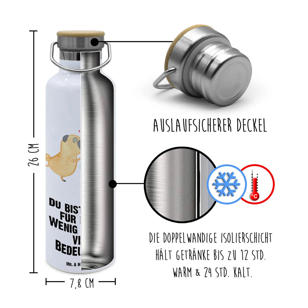 Drinks bottle pug In love Thermo-Trinkflasche, Trinkflasche Geschenkidee, Umweltfreundliche Trinkflasche, Trinkflasche Für Fahrrad, Trinkflasche Für Schule, Trinkflasche Nachhaltig, Trinkflasche Mit Drehverschluss, Isolierte Trinkflasche, Bunte Trinkflasche, Trinkflasche Für Outdoor, Trinkflasche Für Kita, Spülmaschinenfeste Trinkflasche, Trinkbehälter, Flasche Für Unterwegs, Trinkflasche Mit Motiv, Trinkflasche BPA-Frei, Trinkflasche Für Herren, Flasche Zum Mitnehmen, Trinkflasche Für Sport, Robuste Trinkflasche, Trinkflasche Aus Glas, Trinkflasche Für Damen, Trinkflasche Für Büro, Wiederverwendbare Trinkflasche, Schlichte Trinkflasche, Trinkflasche Mit Fruchteinsatz, Trinkflasche Mit Spruch, Wasserflasche, Trinkflasche Aus Kunststoff, Trinkflasche Mit Klappdeckel, Lustige Trinkflasche, Trinkflasche Mit Strohhalm, Getränkeflasche, Trinkflasche Aus Edelstahl, Leichte Trinkflasche, Trinkflasche Für Wandern, Transparente Trinkflasche, Design Trinkflasche, Auslaufsichere Trinkflasche, Trinkflasche Für Erwachsene, Trinkflasche, Trinkflasche Für Kinder, Hund, Hundemotiv, Haustier, Hunderasse, Tierliebhaber, Hundebesitzer, Sprüche, Möpse, Liebesspruch. Verlobt, Liebe, Geschenk Freund, Partner, Hundeliebe, Mops, verliebt
