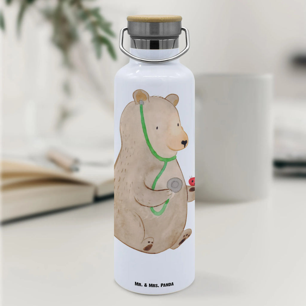 Drinks bottle bear Physician Thermoflasche, Thermo-Trinkflasche, Vakuumflasche, metallflasche, metall trinkflasche, Trinkgefäß, Isolierflasche, Trinkbehälter, große wasserflasche, Trinkflasche Aus Edelstahl, wasser trinkflasche, Wasserflasche, thermos trinkflasche, getränkebehälter, thermobottle, Edelstahl Trinkflasche, große trinkflasche, Trinkflasche, Thermosflasche, Edelstahlflasche, Isolierte Trinkflasche, isolier trinkflasche, große thermosflasche, Getränkeflasche, Teddy, Bär, Teddybär, Doktor, Professorin, Arzt, Doktorin, Professor, Ärztin