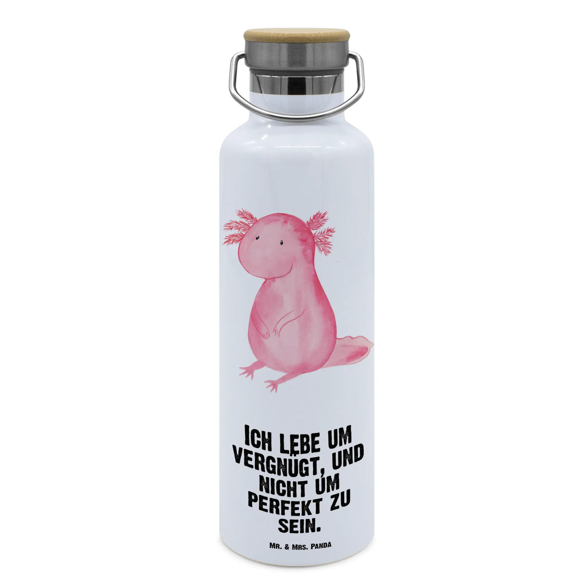 Butelka aksolotl null metallflasche, metall trinkflasche, Vakuumflasche, isolier trinkflasche, thermos trinkflasche, Warmhalteflasche, Trinkgefäß, große thermosflasche, thermobottle, Thermo-Trinkflasche, feldflasche, Trinkbehälter, Thermosflasche, Trinkflasche, Getränkeflasche, Isolierte Trinkflasche, Edelstahlflasche, wasser trinkflasche, große trinkflasche, Wasserflasche, große wasserflasche, getränkebehälter, Trinkflasche Aus Edelstahl, Axolotl, Molch, Lebensweisheit, Freundin, Lebensstil, Weisheit, Fröhlich, Vergnügt, Zufrieden, Liebe, Axolot