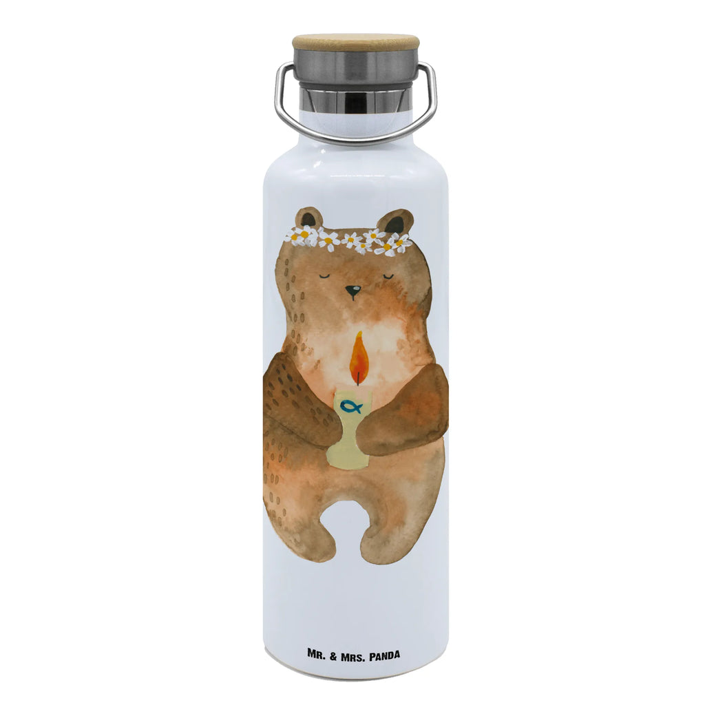 Drinks bottle bear communion bear, teddy, teddy bear, cuddly toy, communion, baptismal candle, catholic, God's blessing