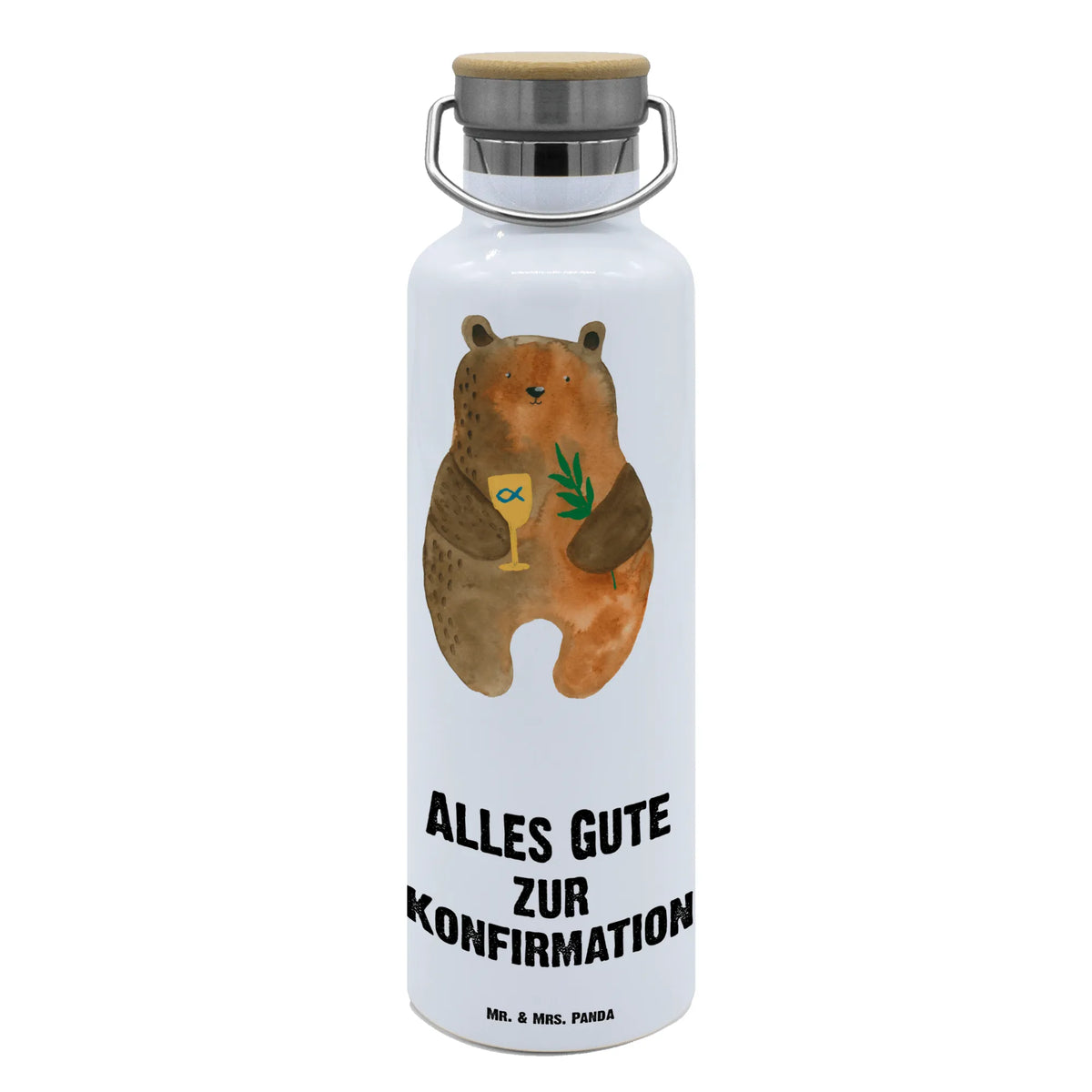 Trinkflasche Bär Konfirmation