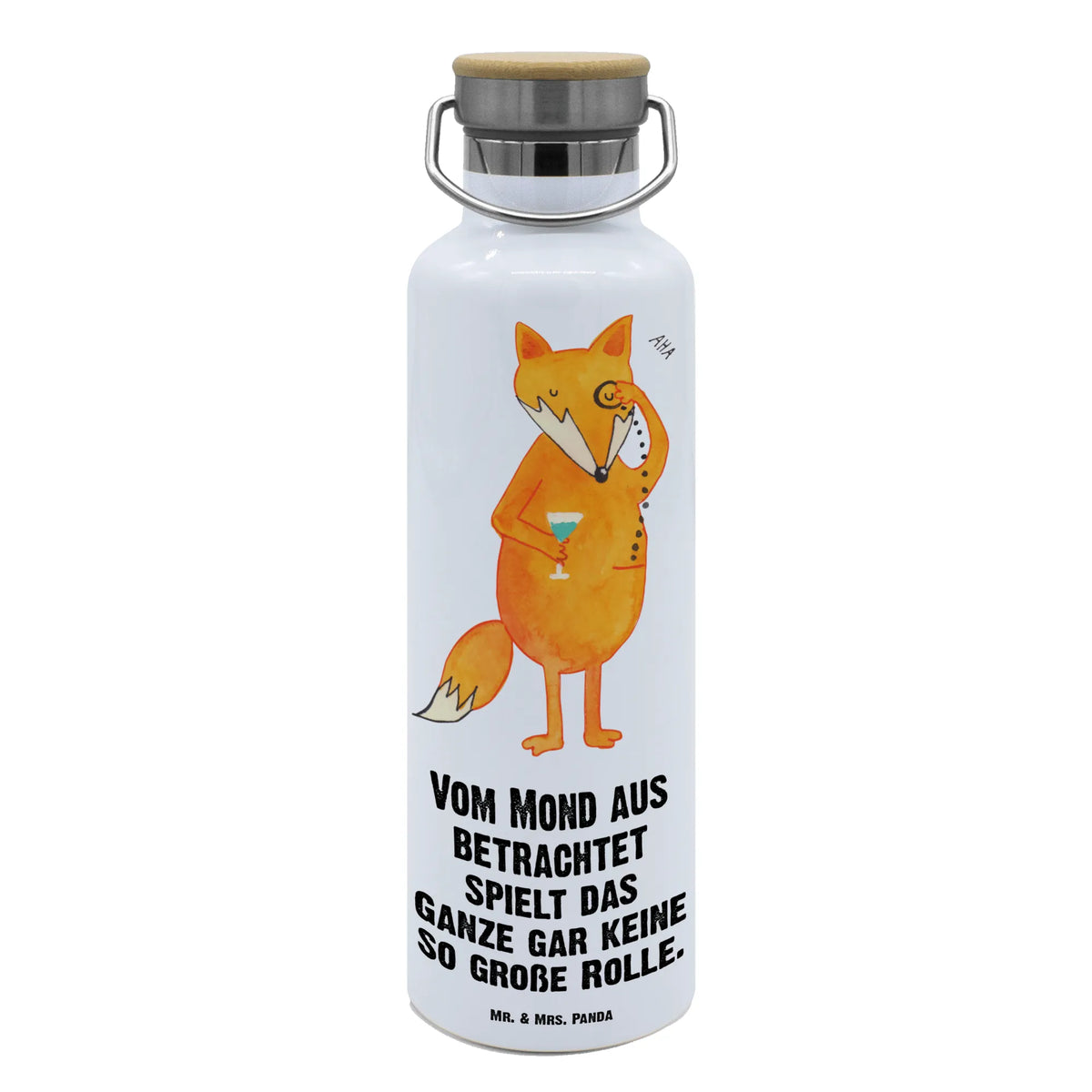Butelka lis Pan Trinkflasche, thermos trinkflasche, Edelstahlflasche, feldflasche, Warmhalteflasche, Trinkflasche Aus Edelstahl, große trinkflasche, Wasserflasche, getränkebehälter, metall trinkflasche, thermobottle, Vakuumflasche, Isolierte Trinkflasche, Thermosflasche, isolier trinkflasche, Trinkgefäß, große wasserflasche, große thermosflasche, Getränkeflasche, wasser trinkflasche, Trinkbehälter, Thermo-Trinkflasche, metallflasche, Fuchs, Liebeskummer Geschenk, Füchse, Tröstende Worte, Problemlösung, Spruch Lustig, Motivation Spruch
