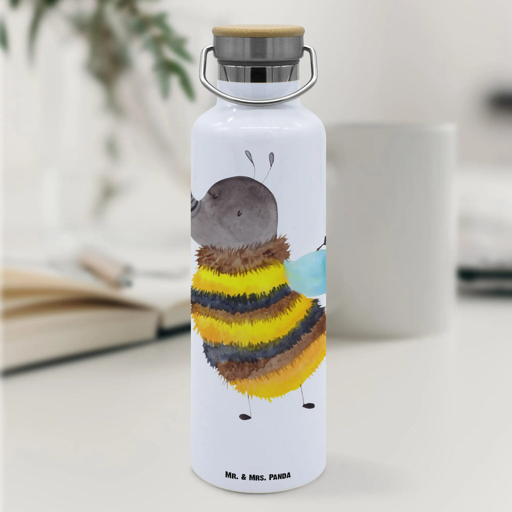 Drinks bottle bumblebee fluffy small animals, cute, funny, cute animal motives, hand drawn, small world, funny sayings, good mood, happy, gifts, gift ideas, special gifts, animal lover, card, Fluffy, Nature, Bee, Flower, Bumblebee