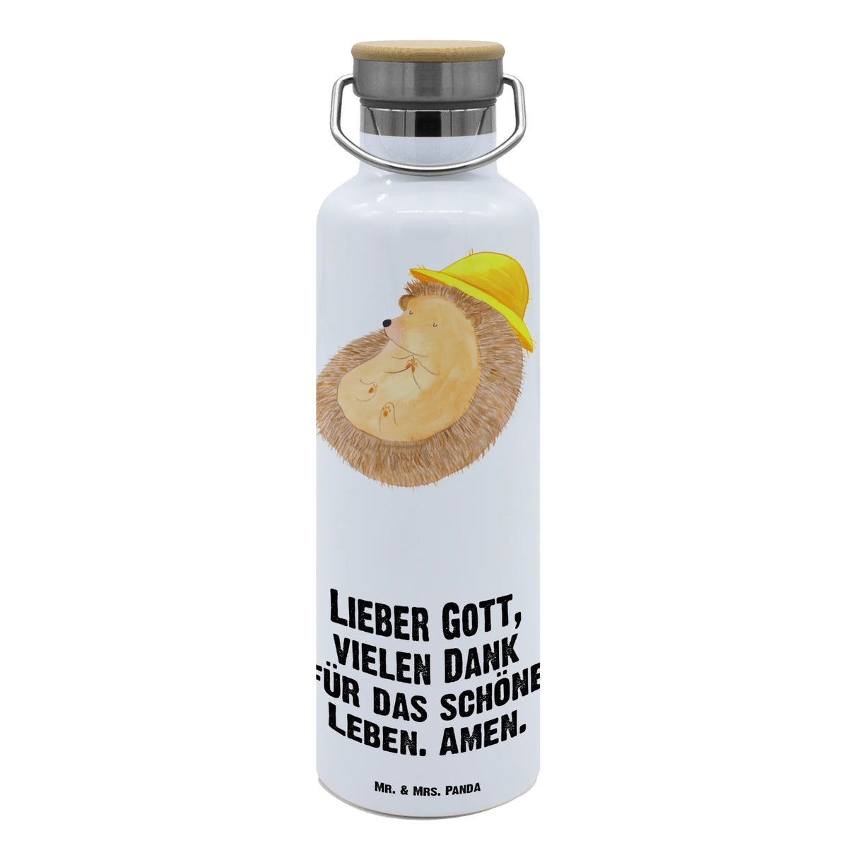 Trinkflasche Igel Beten Wasserflasche, getränkebehälter, Trinkgefäß, feldflasche, wasser trinkflasche, große wasserflasche, Trinkflasche, Thermo-Trinkflasche, Vakuumflasche, Trinkbehälter, metallflasche, Trinkflasche Aus Edelstahl, Edelstahlflasche, Getränkeflasche, thermos trinkflasche, große trinkflasche, isolier trinkflasche, thermobottle, große thermosflasche, Isolierte Trinkflasche, Thermosflasche, Warmhalteflasche, metall trinkflasche, Lustige Sprüche, Tiere, Tiermotive, Gute Laune, Genießen, Igel mit Hut, Dankbar, Amen, Igel, Dankbar sein, Gott, Sonnenhut, Leben, Dankbarkeit, Beten