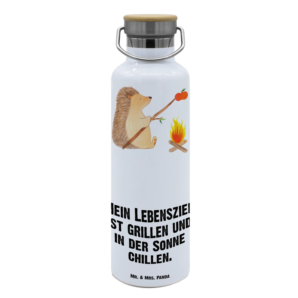 Drinks bottle Hedgehog grilling small animals, cute, funny, cute animal motives, hand drawn, small world, funny sayings, good mood, happy, gifts, gift ideas, special gifts, animal lover, card, goals, hedgehog, barbecue, meaning of life, unemployed, motivation, saying