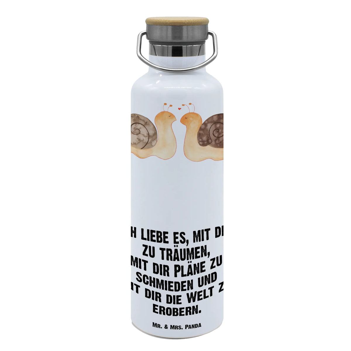 Trinkflasche Schnecken Liebe Trinkflasche Aus Edelstahl, Trinkflasche, Thermosflasche, getränkebehälter, Trinkgefäß, metall trinkflasche, Trinkbehälter, Getränkeflasche, große thermosflasche, Thermo-Trinkflasche, große trinkflasche, isolier trinkflasche, metallflasche, Vakuumflasche, Wasserflasche, große wasserflasche, thermos trinkflasche, Isolierte Trinkflasche, wasser trinkflasche, feldflasche, Warmhalteflasche, thermobottle, Edelstahlflasche, Verlobung, Freund, Heiraten, Partner, Heiratsantrag, Liebesgeschenk, Hocheitstag, Ehemann, Freundin, Ehefrau, Jahrestag, Liebe