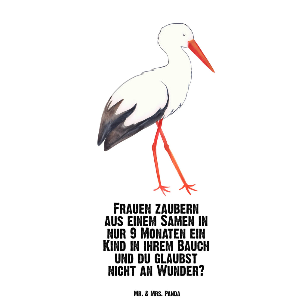 Drinks bottle Stork small animals, cute, funny, cute animal motives, hand drawn, small world, funny sayings, good mood, happy, gifts, gift ideas, special gifts, animal lover, card, mothers, baby bump, stork, birth, pregnant, pregnancy, mother, becoming a mother, baby