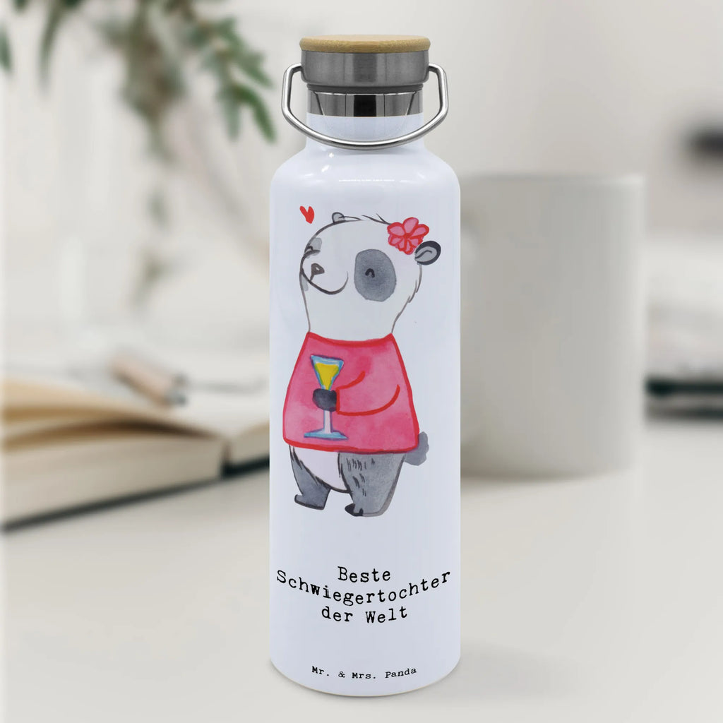 Trinkflasche Panda Beste Schwiegertochter der Welt thermos trinkflasche, Edelstahlflasche, Thermo-Trinkflasche, Vakuumflasche, große trinkflasche, Trinkflasche Aus Edelstahl, metall trinkflasche, Thermoflasche, Edelstahl Trinkflasche, thermobottle, Thermosflasche, Getränkeflasche, große thermosflasche, metallflasche, getränkebehälter, große wasserflasche, Wasserflasche, Trinkgefäß, wasser trinkflasche, Isolierflasche, Trinkflasche, isolier trinkflasche, Trinkbehälter, Isolierte Trinkflasche, Geschenkidee, Geschenk, Schenken, Mitbringsel, Geburtstag, Geburtstagsgeschenk, für, Danke, Dankeschön, Bedanken, Freude machen, Geschenktipp, Ehefrau Des Sohns, Frau, Hochzeit, Tochter, Angeheiratet, Schwiegertochter