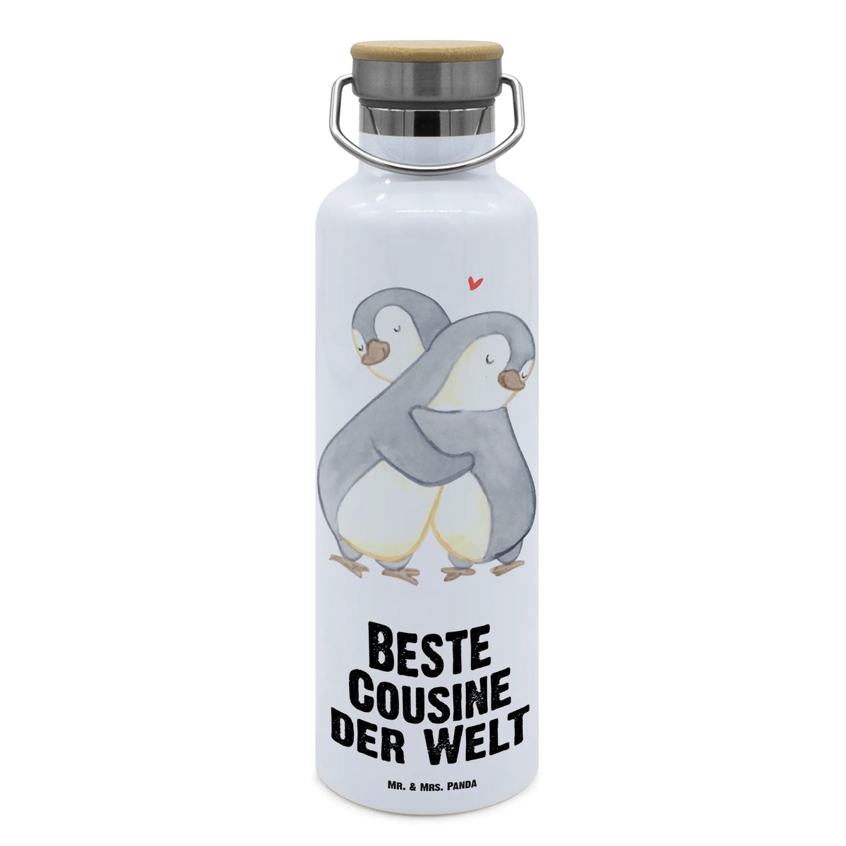Trinkflasche Pinguin Beste Cousine der Welt Trinkflasche, große thermosflasche, thermos trinkflasche, Warmhalteflasche, metall trinkflasche, Vakuumflasche, thermobottle, Trinkgefäß, Getränkeflasche, Isolierte Trinkflasche, große wasserflasche, Trinkbehälter, Thermo-Trinkflasche, metallflasche, Trinkflasche Aus Edelstahl, große trinkflasche, feldflasche, Thermosflasche, Wasserflasche, getränkebehälter, wasser trinkflasche, Edelstahlflasche, isolier trinkflasche, Geschenkidee, Geschenk, Schenken, Mitbringsel, Geburtstag, Geburtstagsgeschenk, für, Danke, Dankeschön, Bedanken, Freude machen, Geschenktipp, Cousine, Tochter von Onkel, Tochter von Tante, Cousinchen, Verwandtschaft, Kusine, Kousine, Cousin, Familie