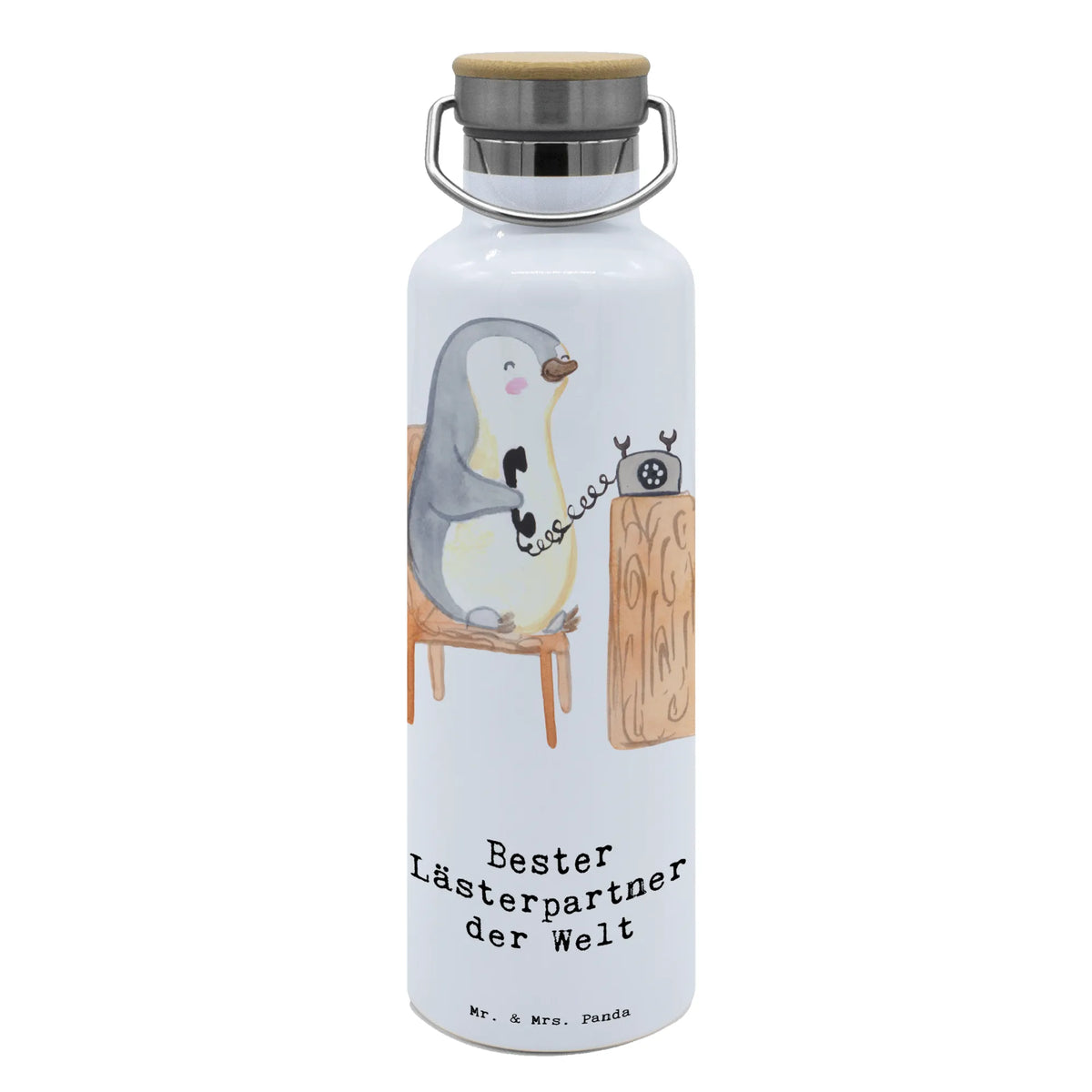 Trinkflasche Pinguin Bester Lästerpartner der Welt Getränkeflasche, wasser trinkflasche, Trinkflasche, Edelstahlflasche, getränkebehälter, Trinkbehälter, metallflasche, große thermosflasche, große wasserflasche, thermobottle, metall trinkflasche, thermos trinkflasche, Isolierte Trinkflasche, Trinkflasche Aus Edelstahl, Warmhalteflasche, Wasserflasche, feldflasche, Trinkgefäß, Thermosflasche, große trinkflasche, Vakuumflasche, Thermo-Trinkflasche, isolier trinkflasche, Geschenkidee, Geschenk, Schenken, Mitbringsel, Geburtstag, Geburtstagsgeschenk, für, Danke, Dankeschön, Bedanken, Freude machen, Geschenktipp, Lästerschwester, Bff, Lesterpartner, Spaß, Lestern, Lästerpartner, Beste Freundin, Freundin, Lästern