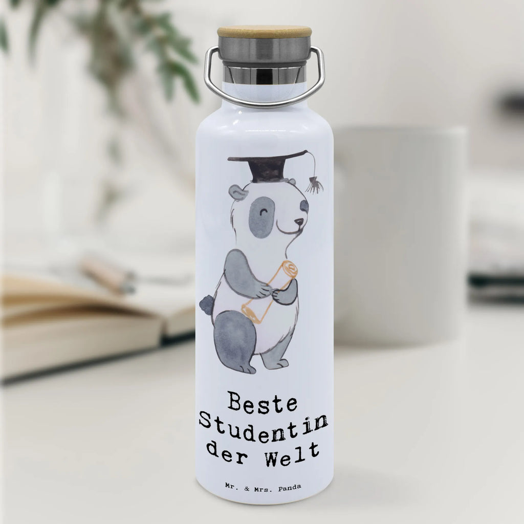 Drinks bottle penguin Best student in the world for, thank you, gift, giving, birthday, birthday present, gift idea, souvenir, make you happy, gift tip, college, study, fun, graduation, student, university, funny, students, model student, daughter, alumni