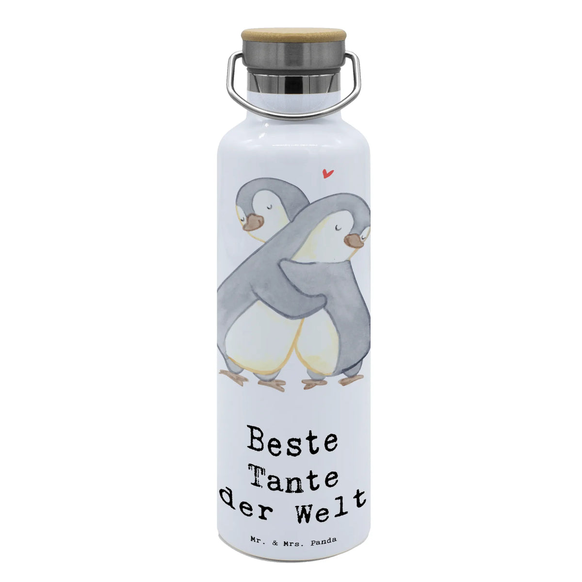 Drinks bottle penguin best aunt in the world for, thank you, gift, giving, birthday, birthday present, gift idea, souvenir, make you happy, gift tip, nephew, baptism, niece, Aunt, godmother, godfather aunt, christening partner, family, favorite aunt, little thing