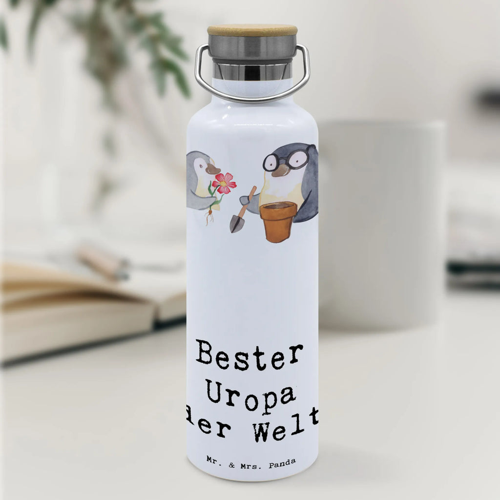 Trinkflasche Pinguin Bester Uropa der Welt wasser trinkflasche, Edelstahl Trinkflasche, getränkebehälter, große thermosflasche, Edelstahlflasche, isolier trinkflasche, Thermosflasche, Getränkeflasche, Trinkflasche, Wasserflasche, Isolierflasche, Thermoflasche, thermobottle, Isolierte Trinkflasche, Trinkflasche Aus Edelstahl, große trinkflasche, thermos trinkflasche, Trinkgefäß, Vakuumflasche, Trinkbehälter, metallflasche, große wasserflasche, Thermo-Trinkflasche, metall trinkflasche, Geschenkidee, Geschenk, Schenken, Mitbringsel, Geburtstag, Geburtstagsgeschenk, für, Danke, Dankeschön, Bedanken, Freude machen, Geschenktipp, Bester, Enkel, Opa, Urgroßeltern, Enkelkind, Uhropa, Opi. Großpapa, Großeltern, Oppa, Grossvater, Uropa, Uropa Mitbringsel, Enkelin, Oppi, Ur Opa, Kleinigkeit, Großvater