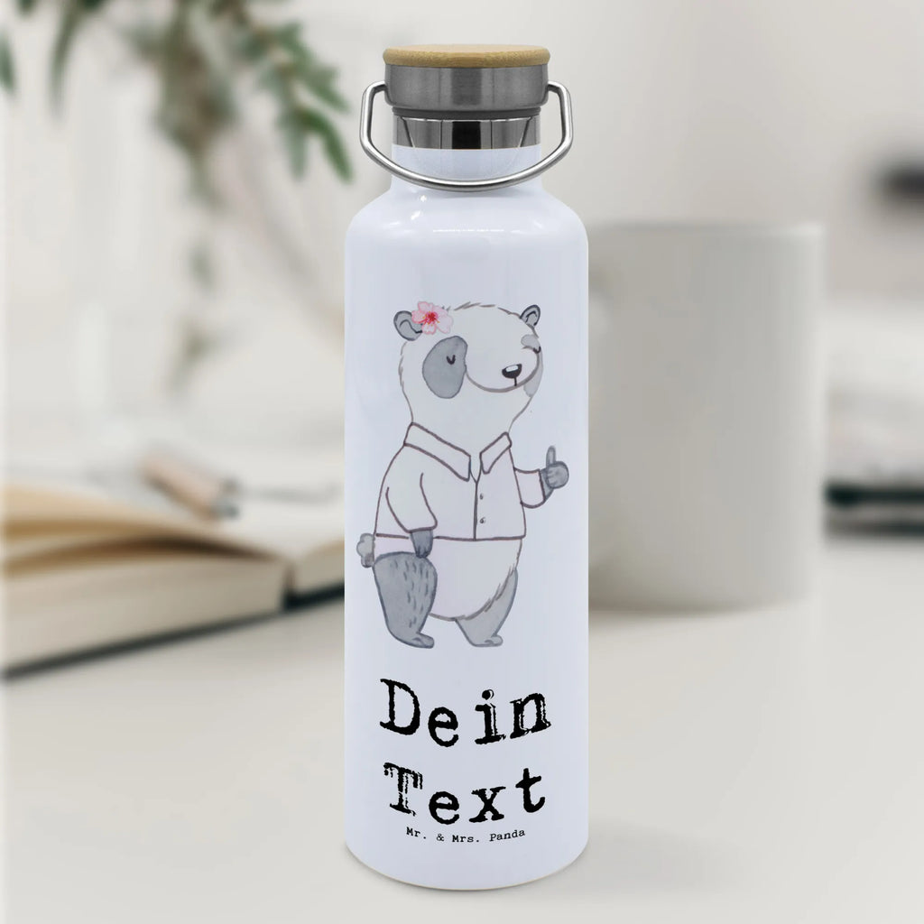 Personalised drinks bottle panda Best Team Leader for, thank you, gift, giving, birthday, birthday present, gift idea, souvenir, make you happy, gift tip, boss, seminar leader, colleague, farewell, retirement, supervisor, Team leader, farewell gift, manager, group leader