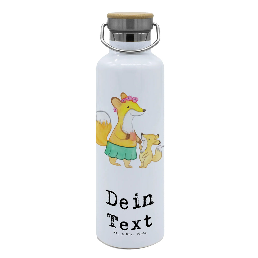 Personalised drinks bottle Fox best mom in the world for, thank you, gift, giving, birthday, birthday present, gift idea, souvenir, make you happy, gift tip, Son, Thank You, Mother&#39;s Day, Mama, Mommy, Best, Daughter, Ma, Best Mom, Mutti, Mother, Super Mom