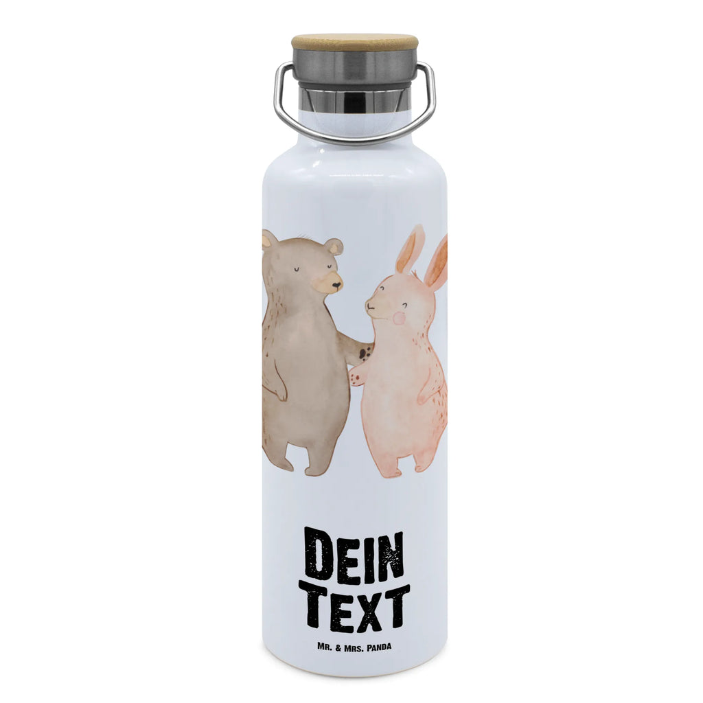 Personalised drinks bottle Hare best friend in the world for, thank you, gift, giving, birthday, birthday present, gift idea, souvenir, make you happy, gift tip, partner, husband, friend, mate, heart, bro, favorite person, love, significant other