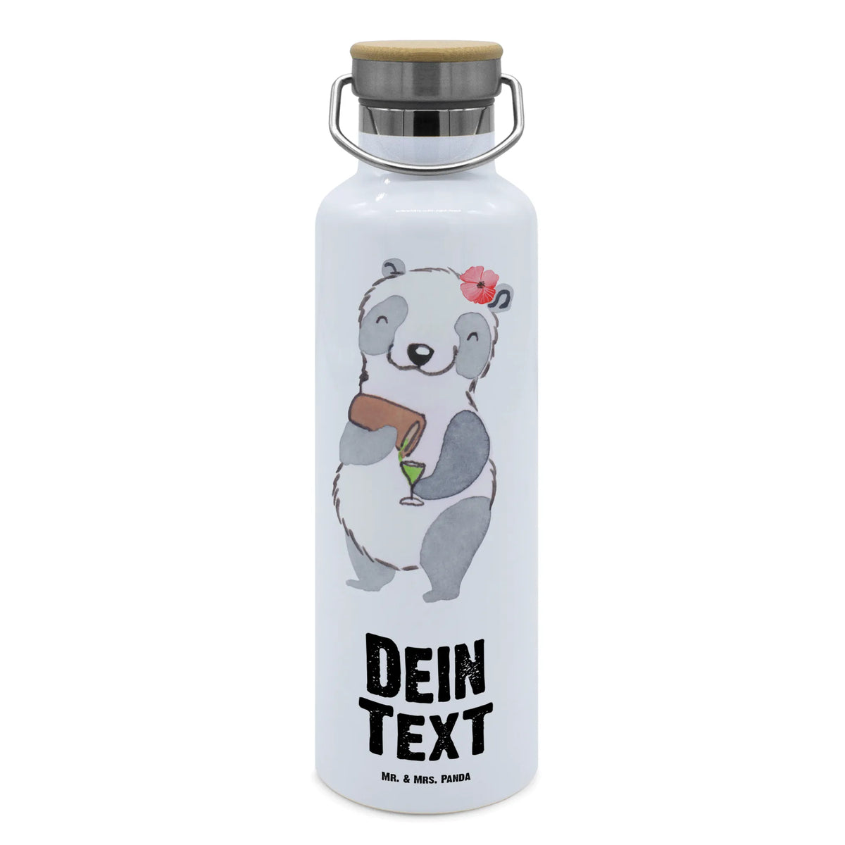 Personalised drinks bottle panda Best drinking sister in the world for, thank you, gift, giving, birthday, birthday present, gift idea, souvenir, make you happy, gift tip, sister, friend, party, weekend, drinking, sister from another mister, Drinking sister, bae, trifle, drinking sister, alcohol