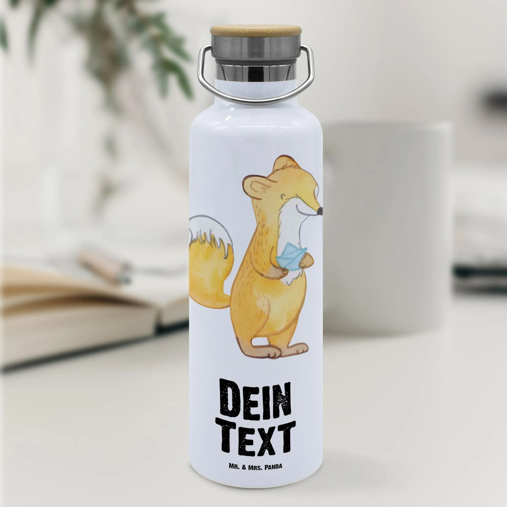 Personalised drinks bottle Fox origami Gift, sport, hobby, giving, thank you, award, profit, athlete, Origami Paper Folding Crafts Japanese Folding Art DIY