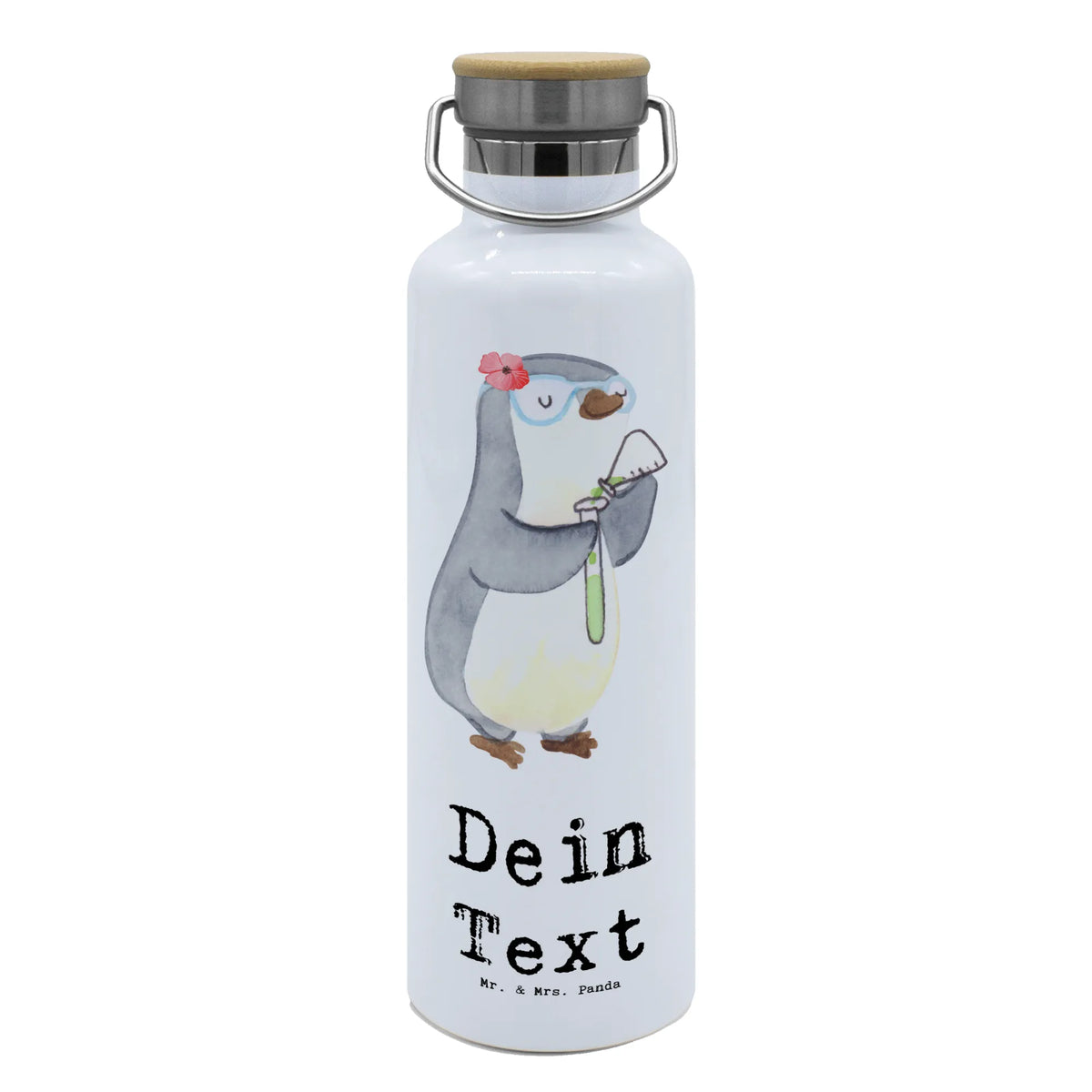 Personalised drinks bottle Chemical Laboratory Technician heart gift, gift idea, best, farewell gift, passing exam, anniversary, retirement, promotion, job start, sayings, funny, profession