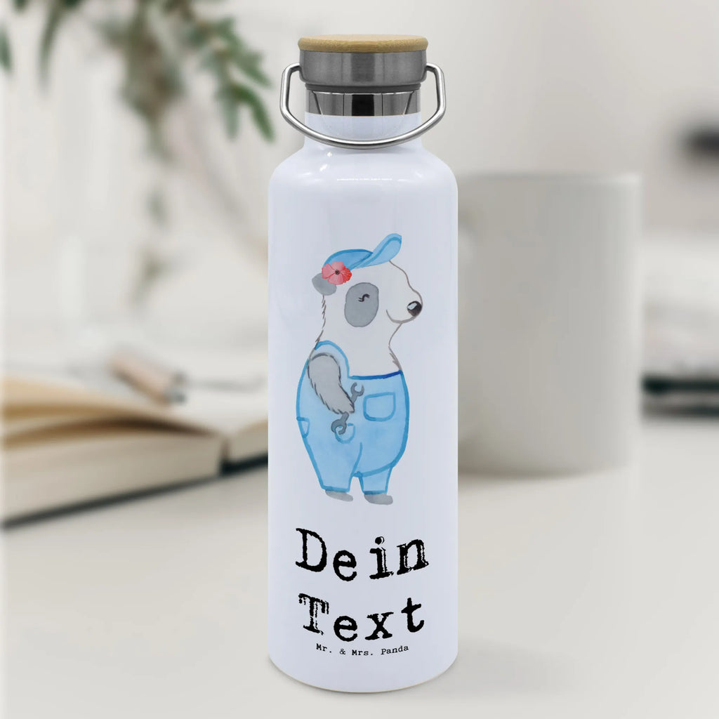Personalised drinks bottle Refrigeration Mechatronics Technician Heart gift, gift idea, best, farewell gift, passing exam, anniversary, retirement, promotion, job start, sayings, funny, profession