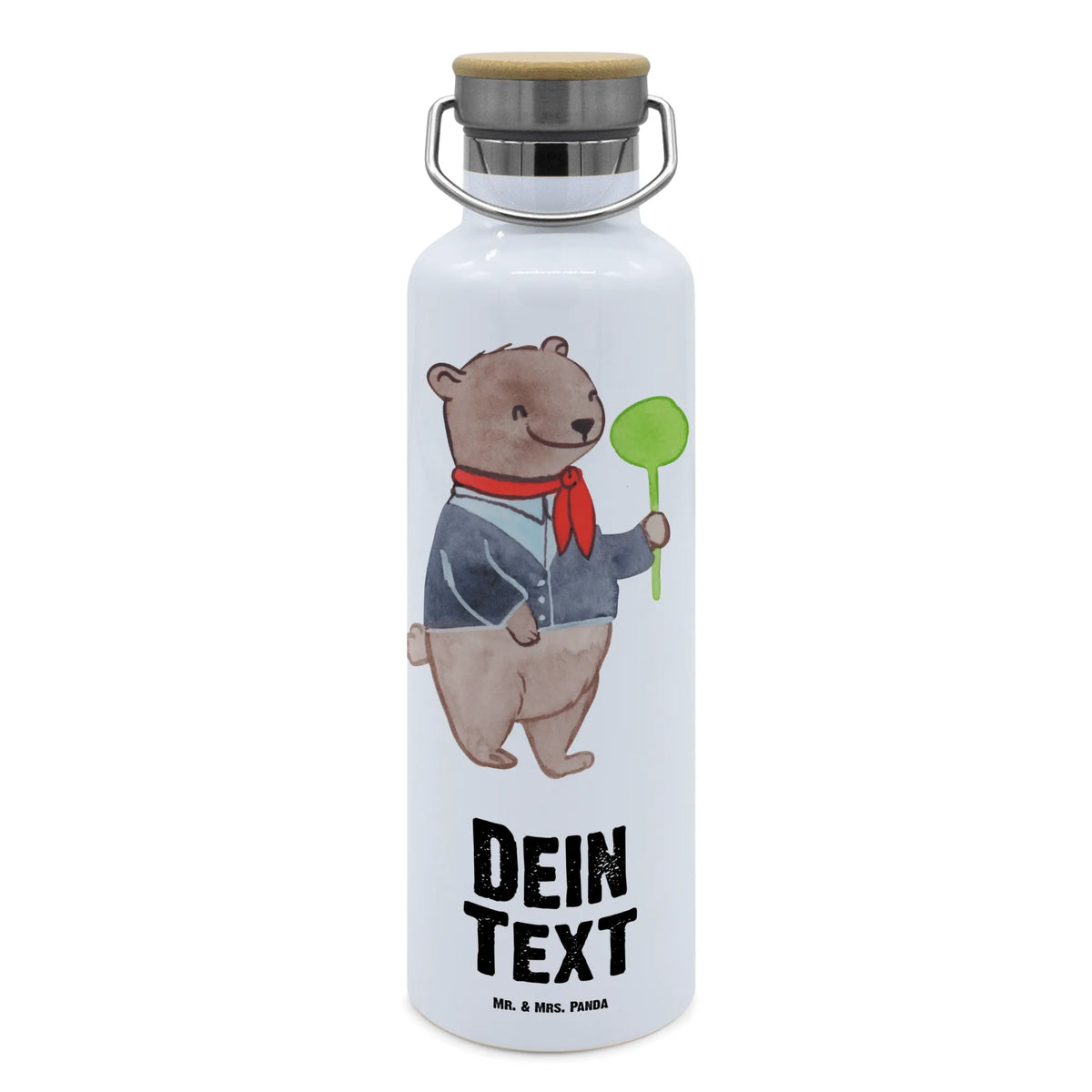 Personalised drinks bottle Female train attendant heart gift, gift idea, best, farewell gift, passing exam, anniversary, retirement, promotion, job start, sayings, funny, profession