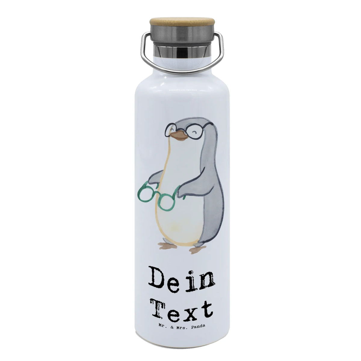 Personalised drinks bottle optician Heart gift, gift idea, best, farewell gift, passing exam, anniversary, retirement, promotion, job start, sayings, funny, profession