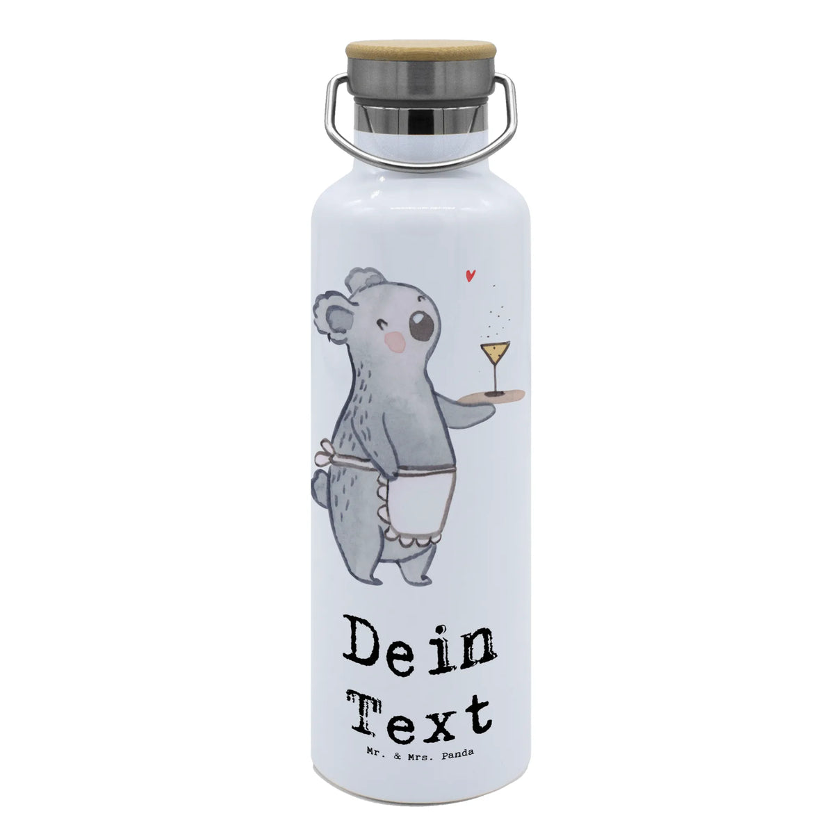 Personalised drinks bottle innkeeper Heart gift, gift idea, best, farewell gift, passing exam, anniversary, retirement, promotion, job start, sayings, funny, profession