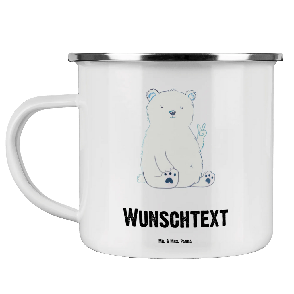 Personalisierte Emaille Tasse Eisbär Faul Campingtasse bedrucken, Emaille Tasse personalisiert, tasse mit namen, tassen bedrucken, Campinggeschirr personalsisert, tasse bedrucken, Campingtasse personalisiert, personalisierte tasse, Emaille Tasse mit Namen, tasse selbst gestalten, personalisierte tassen, Namenstasse, Bär, Teddy, Teddybär, Entspannen, Eisbär, Büro, Relaxen, Homeoffice, Nordpol, Bürojob, Arbeitsplatz, Arbeit, Faul