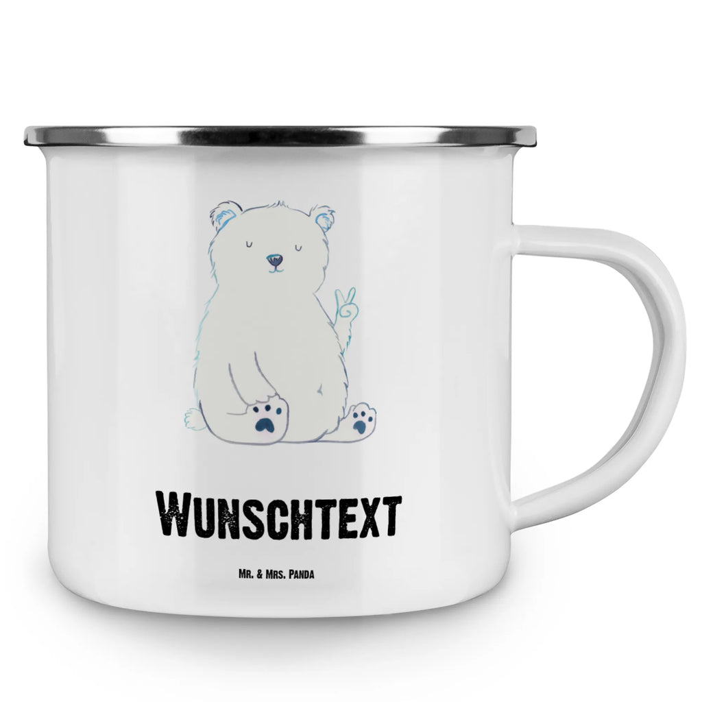 Personalisierte Emaille Tasse Eisbär Faul Campingtasse bedrucken, Emaille Tasse personalisiert, tasse mit namen, tassen bedrucken, Campinggeschirr personalsisert, tasse bedrucken, Campingtasse personalisiert, personalisierte tasse, Emaille Tasse mit Namen, tasse selbst gestalten, personalisierte tassen, Namenstasse, Bär, Teddy, Teddybär, Entspannen, Eisbär, Büro, Relaxen, Homeoffice, Nordpol, Bürojob, Arbeitsplatz, Arbeit, Faul