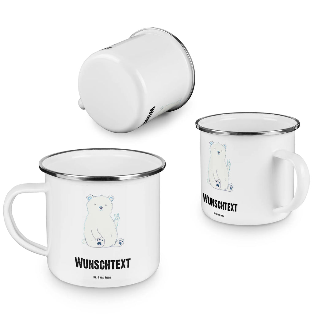 Personalisierte Emaille Tasse Eisbär Faul Campingtasse bedrucken, Emaille Tasse personalisiert, tasse mit namen, tassen bedrucken, Campinggeschirr personalsisert, tasse bedrucken, Campingtasse personalisiert, personalisierte tasse, Emaille Tasse mit Namen, tasse selbst gestalten, personalisierte tassen, Namenstasse, Bär, Teddy, Teddybär, Entspannen, Eisbär, Büro, Relaxen, Homeoffice, Nordpol, Bürojob, Arbeitsplatz, Arbeit, Faul