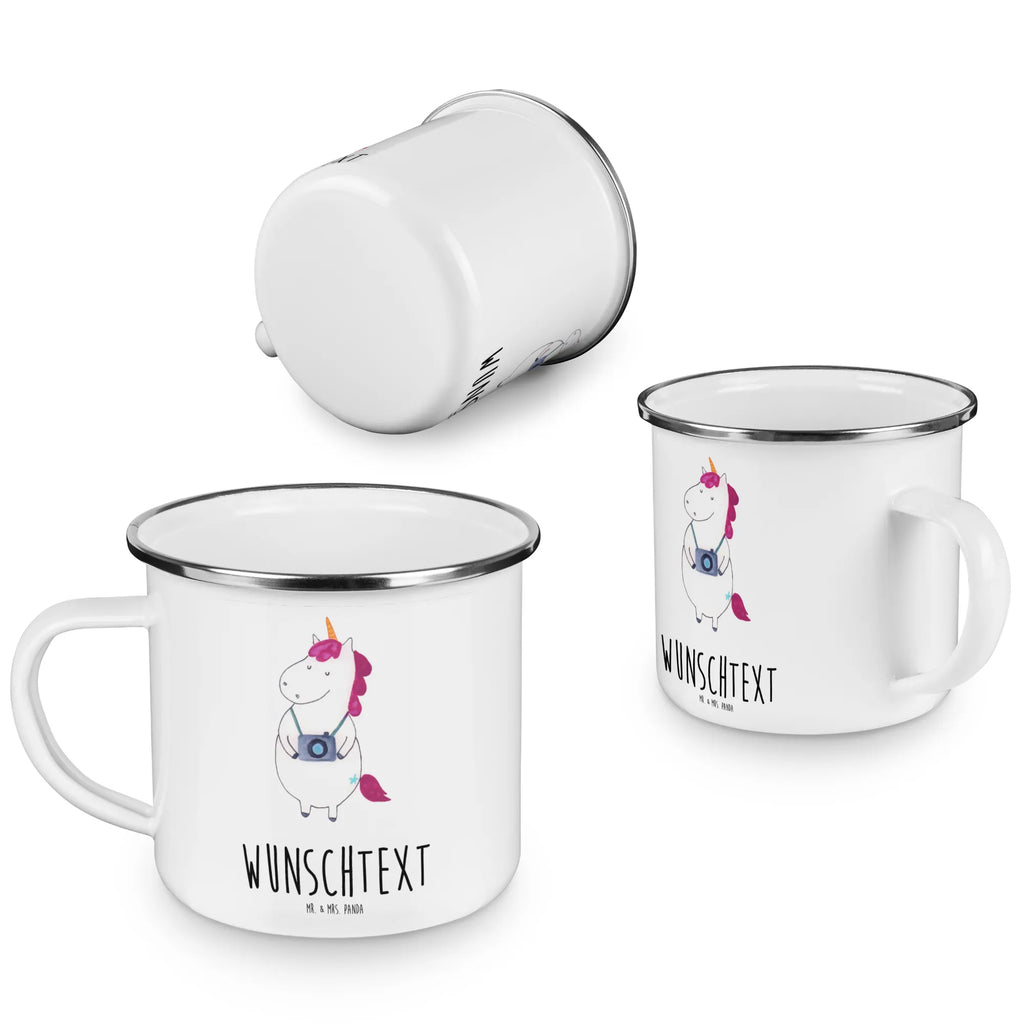 Personalised enamel cup unicorn photographer unicorn, unicorns, Tourist, Camera, Traveling, Photography, Unicorn, Traveler gift, Photographer gift, Photographer, Holiday