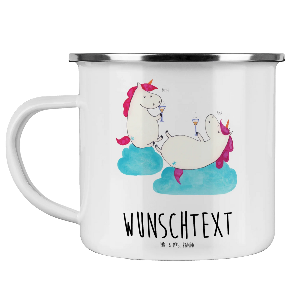 Personalised enamel cup unicorn sparkling wine unicorn, unicorns, Unicorns, Unicorn, Toast, Party, Cork, Girlfriends, Girlfriend, BFF, Girls' night, Fun, Best, Champagne