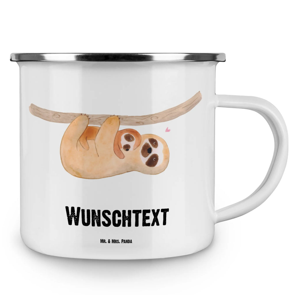 Personalisierte Emaille Tasse Faultier mit Kind tassen bedrucken, Namenstasse, Emaille Tasse mit Namen, tasse selbst gestalten, Campingtasse bedrucken, Campingtasse personalisiert, tasse mit namen, Campinggeschirr personalsisert, personalisierte tasse, tasse bedrucken, Emaille Tasse personalisiert, personalisierte tassen, Faultier, Faultier Geschenk, Faultier Deko, Kind, Niedlichkeit, Faulheit, Liebe, Baby, Mama, Mutter, Kinder, Spaß, Geburt