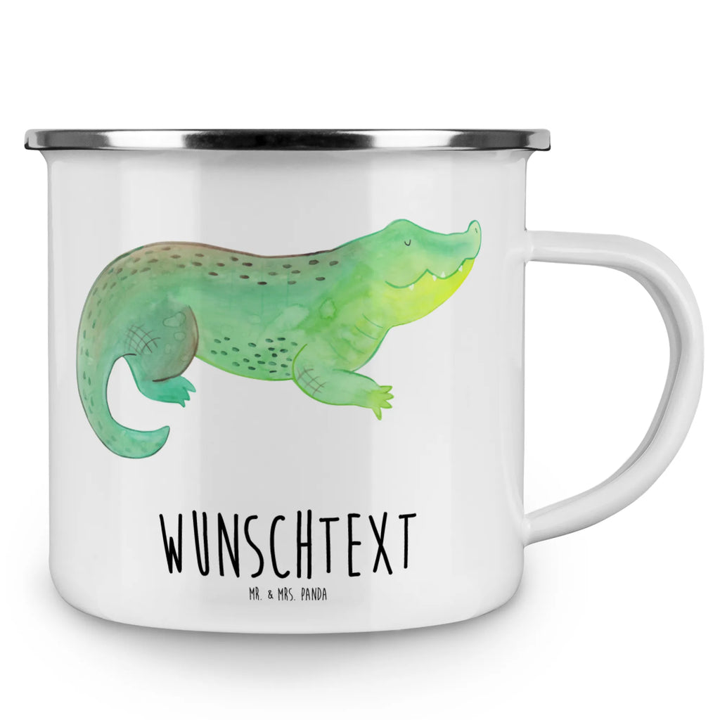 Personalised enamel cup Crocodile Seafood, aquatic animals, ocean, sea, fish, shells, corals, reef, whale, narwhal, sea urchin, lobster, platypus, turtle, manatee, crocodile, orca, shrimp, gifts for seafood lovers, water world, underwater animals, underwater world, vacation, deep sea, seafood fans, gift ideas, seafood decoration, seafood posters, to be spontaneous, crocodiles, to be crazy, wanderlust, adventurousness, favorite person, best friend, girlfriend