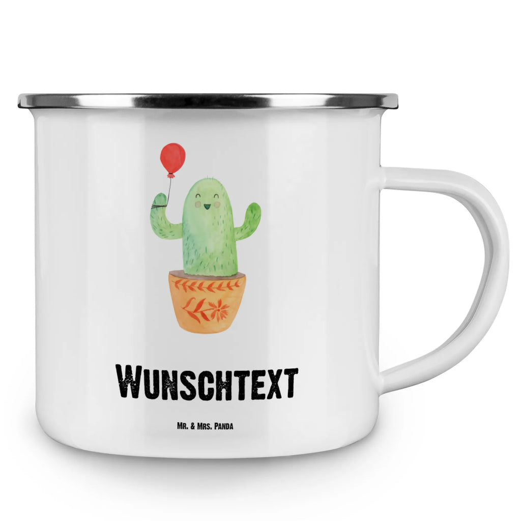 Personalised enamel cup cactus balloon cactus, cactuses, plants, cactus plant, small green cactus, cacti, boyfriend, new start, education, girlfriend, exam, office life, stress, office, balloon, joy